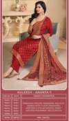 Ananta Vol 7 By Vinay Kervin Viscose Pashmina Dress Material Wholesale In India